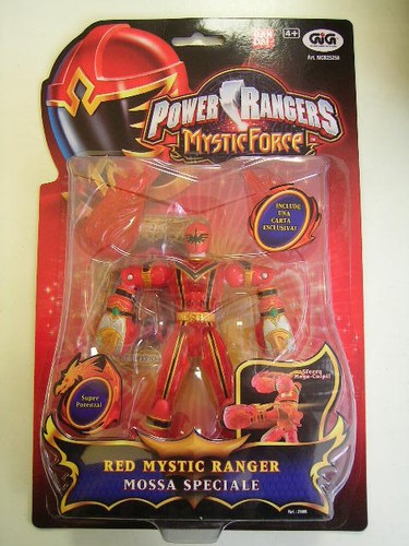 Power rangers mystic force red - rangers,
